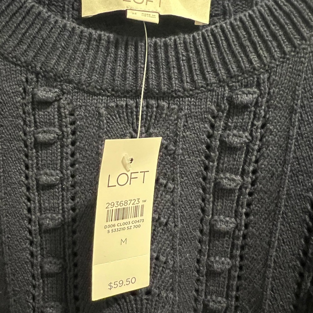 Navy sweater - Picture 3 of 4